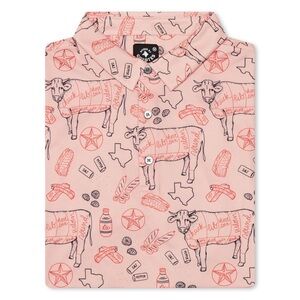 Raised By Coyotes - TXBBQ - Golf Polo